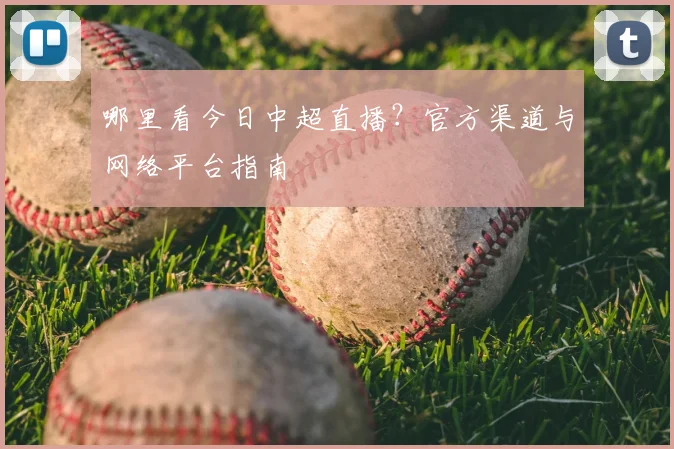 哪里看今日中超直播?官方渠道与网络平台指南